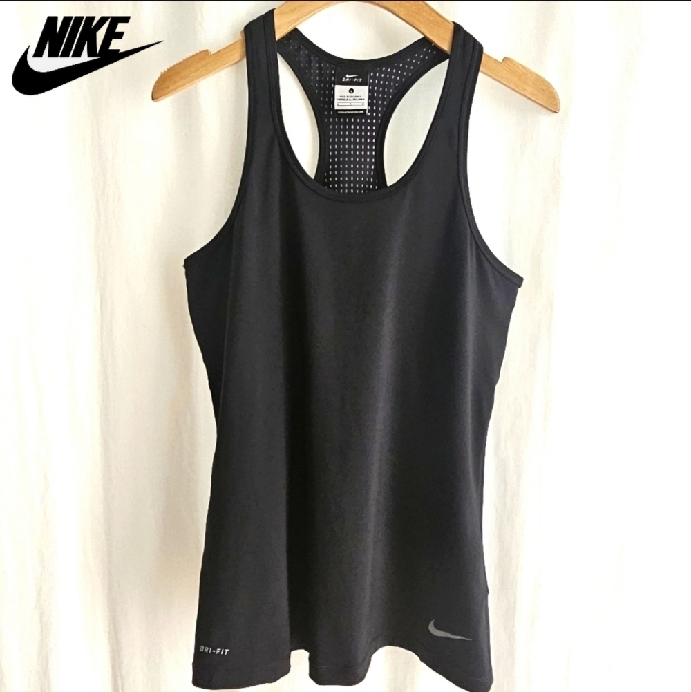 Nike Dri-Fit Mesh Back Running Tank Top
